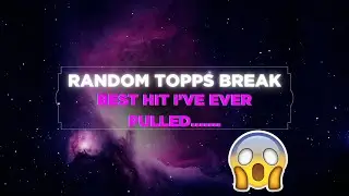 🚨 Opening random Topps products! Did I get my best hit ever?! 🚨