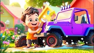 Car Wash Song &ndash; Soapy Fun with Singing Cars! | Nursery Rhymes for Kids | Car Songs for Toddlers