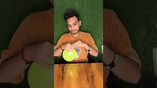 The Power of Orange Peel &ndash; Balloon Hack #experiment #diy #fyp #lifehacks #shortsfeed