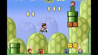 SMW Custom Music - Track -21 (Sonic the Hedgehog 2 - Metropolis Zone)