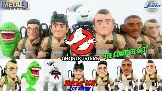 Metals Die Cast GHOSTBUSTERS Complete Set! STAY PUFT, SLIMER Jada Toys Collectible Figure Review