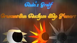 Totality Ruin's Greif .A CrescentSun Ruclipse Ship Fanart.