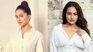 Shraddha Kapoor With Sonakshi Sinha At Her Cousin Engagement Ceremony