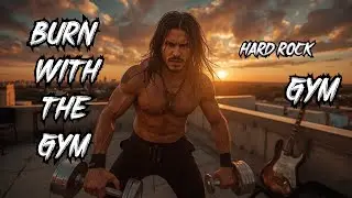 Burn With The Gym | Hard Rock Power Song for Workout Motivation | Gym Anthem 2025 #hardrock