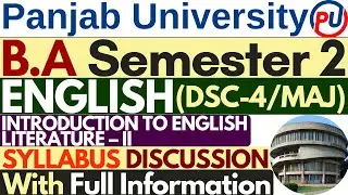 Introduction to English Literature II | BA Sem 2 English Literature Important Questions