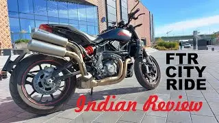 QUICK REVIEW! Indian FTR City Ride