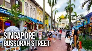 Bussorah Street Walking Tour - Most Popular Arab Street in Singapore
