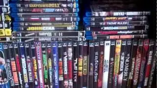 Wrestling DVD Collection (WWE, WWF, ROH, PWG) + Room Tour