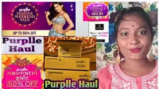 Pueplle Diwali Sale Haul 2021 ||Bye 1 Get 1 Free Offer|Purple Unboxing|