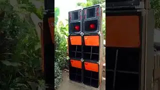 Crossover to Sakura AV-733 at PA6000 power amplifier,😲