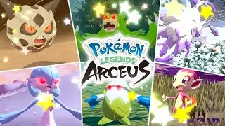 LIVE! Shiny Hunting in Pokemon Legends Arceus