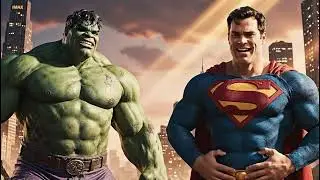 MARVEL vs DC 💥 | MULTIVERSE WAR | Ultimate AI Superhero Battle (4K Cinematic)