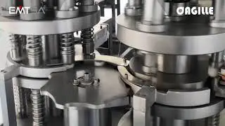EMTSA | M&aacute;quina de corte e dobra de tampas | AGILLE CD48