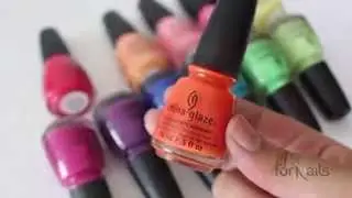 China Glaze Off Shore - сочная летняя коллекция лаков для ногтей, обзор