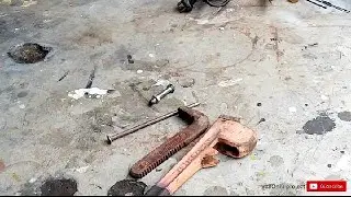 Perbaikan kecil kunci pipa
