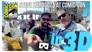 Steve Zaragoza at ComicCom in 3D !!