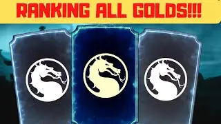 MK Mobile: Ranking all GOLD characters Best to Worst.
