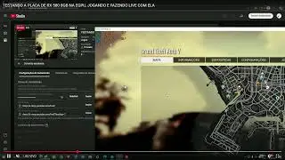 TESTANDO A PLACA DE RX 580 8GB NA EGPU, JOGANDO E FAZENDO LIVE COM ELA