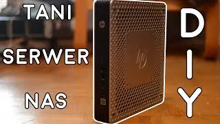 Tani serwer NAS  DIY - Terminal HP T610