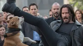 Biker Makes Huge Mistake Kicking Dog, He Has No Idea Keanu Reeves Is Watching!
