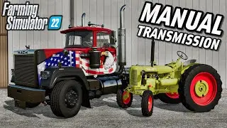How To Use Manual Transmission With A Controller in Farm Sim 22!