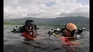 ABOVE & UNDERWATER SCENES AT TAAL LAKE