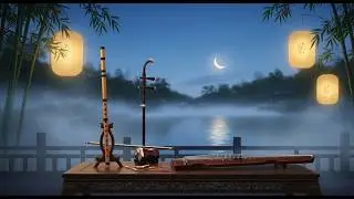 Heal Your Soul with Deep Sleep Music Chinese Instrumental 🌿 Guzheng & Erhu Peaceful Night Sounds