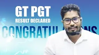 GT / PGT RESULT DECLARED || LEARN WITH SPK