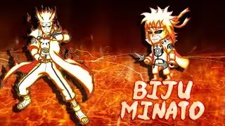 Ninja World War - Biju Minato Gameplay