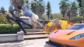GTA 5 RPG CRAZY COMPILATION #3 ✪ (GTA V | BRUTAL KILL | EUPHORIA RAGDOLL | SLOW MOTION)