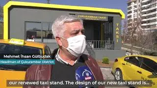 ANKARA MEETS NEW DESIGN MODERN TAXI STANDS