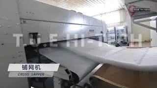 NONWOVENS TUE HI -TECH MACHINERY- THERMAL BONDING FOR SOFT WADDING