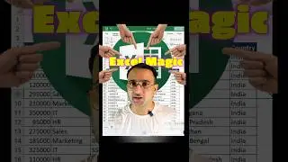 Excel Shortcut 💡 Slicer se Data Analysis aur Automation आसान बनाओ #shorts #viral #exceltips #trick