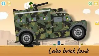 Tank truck - Labo brick tank - labo tank - 175.CC