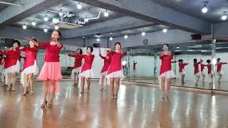 Christmas Waltz  line dance Improver waltz Demo&Count