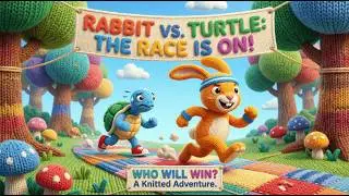 Knitted Yarn: Rabbit vs. Turtle Race | Soft Thread Stories