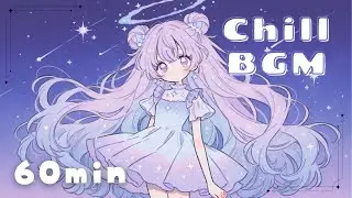 【かわいいフリーBGM】星屑ラブレター * 1時間耐久【 配信用 / 作業用 / chill / lofi / Japanese kawaii culture】