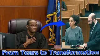 Judge&rsquo;s Emotional Speech Changes Young Woman&rsquo;s Life in Court | Real Courtroom Moment