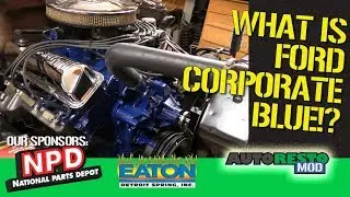 Ford Corprate Blue For Concours Cars Episode 389 Autorestomod