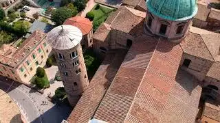 Ravenna, Italy,  from the sky