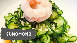 Sunomono | Ensalada de pepino y marisco, deliciosa!