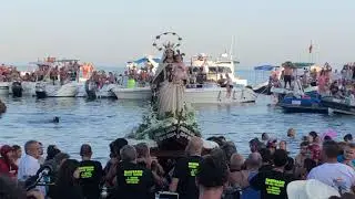 Procesión de la Virgen del Carmen de la Almadraba de Ceuta 2019