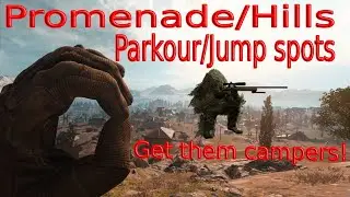 COD WARZONE - PARKOUR/JUMP SPOTS TO OUT PLAY CAMPERS VOL 2 (PROMENADE/HILLS AREA)