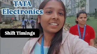 TATA Electronics Shifts Schedule || My Week Off Day || @Corporate_1680 #tataelectronics #tata #vlog 