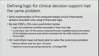 &ldquo;Assessing the benefits and challenges of Clinical Quality Language (CQL) ...