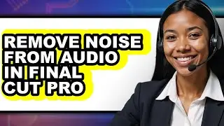 How to Remove Noise from Audio in Final Cut Pro (only Way)