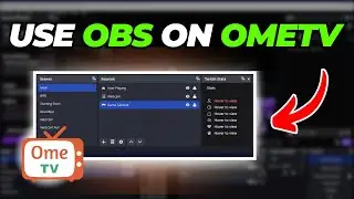 How To Use OBS Virtual Camera On Ome TV On Mac (2025)