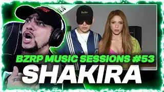 SHE MAKING DISS TRACKS TO HER EX???? Shakira - BZRP Music Sessions #53 (LIVE REACTION)