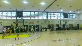Liv short jumper assist from Izzy