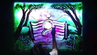 THE JUNGLE BOOK / sand art  on INDIA'S GOT TALENT